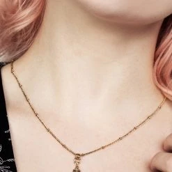 TOU1 Accessories WICKER MAN PENDANT CHAIN