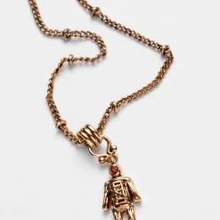 TOU1 Accessories WICKER MAN PENDANT CHAIN