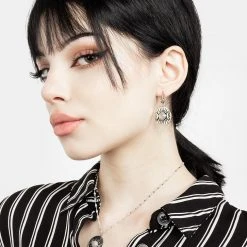 TOU1 Accessories GODDESS TRIPLE MOON MOONSTONE EAR STUD PACK