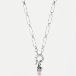 TOU1 TALON AMETHYST SHARD NECKLACE Accessories